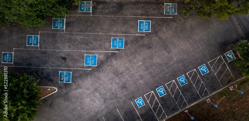 Obraz na plátně Handicap Parking Options