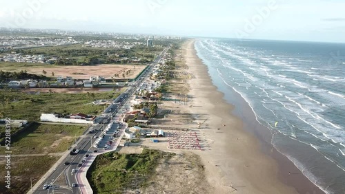 Wallpaper Mural Aerial image of the northeast region of Brazil Sergipe Perfect beach Torontodigital.ca