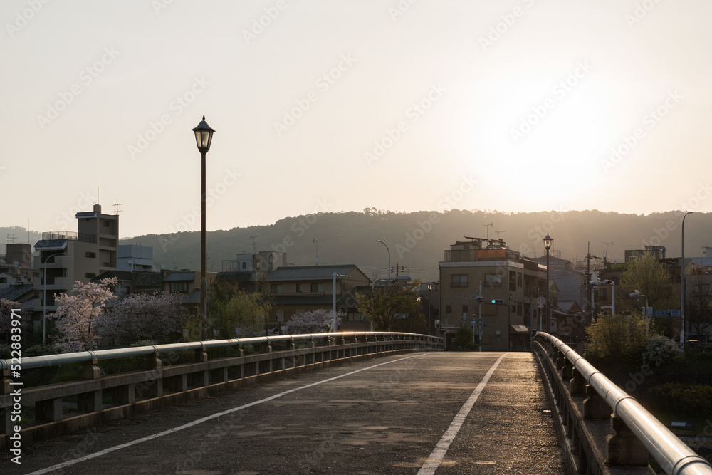 Fototapeta premium 早朝の東山区