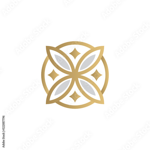 jewelry and jeweler logo icon design vector 