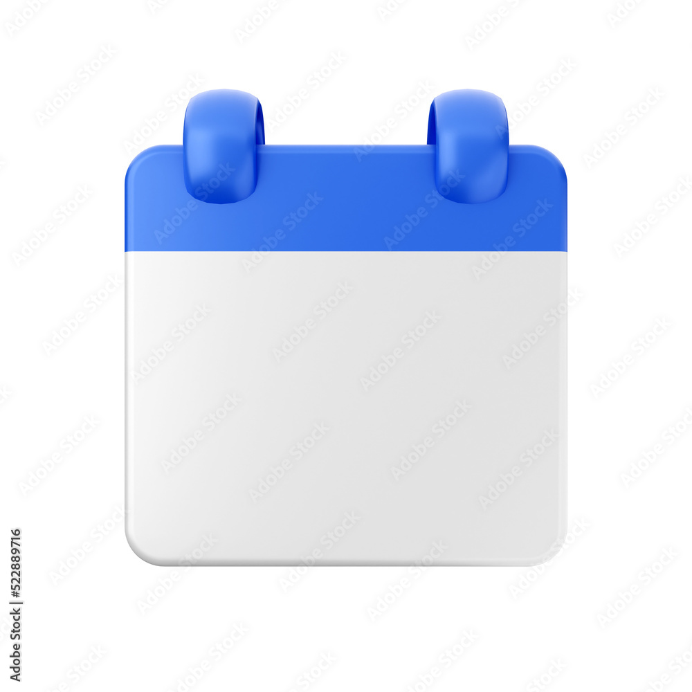 Calendar event date day 3d icon illustration Calendar event date day 3d icon illustration