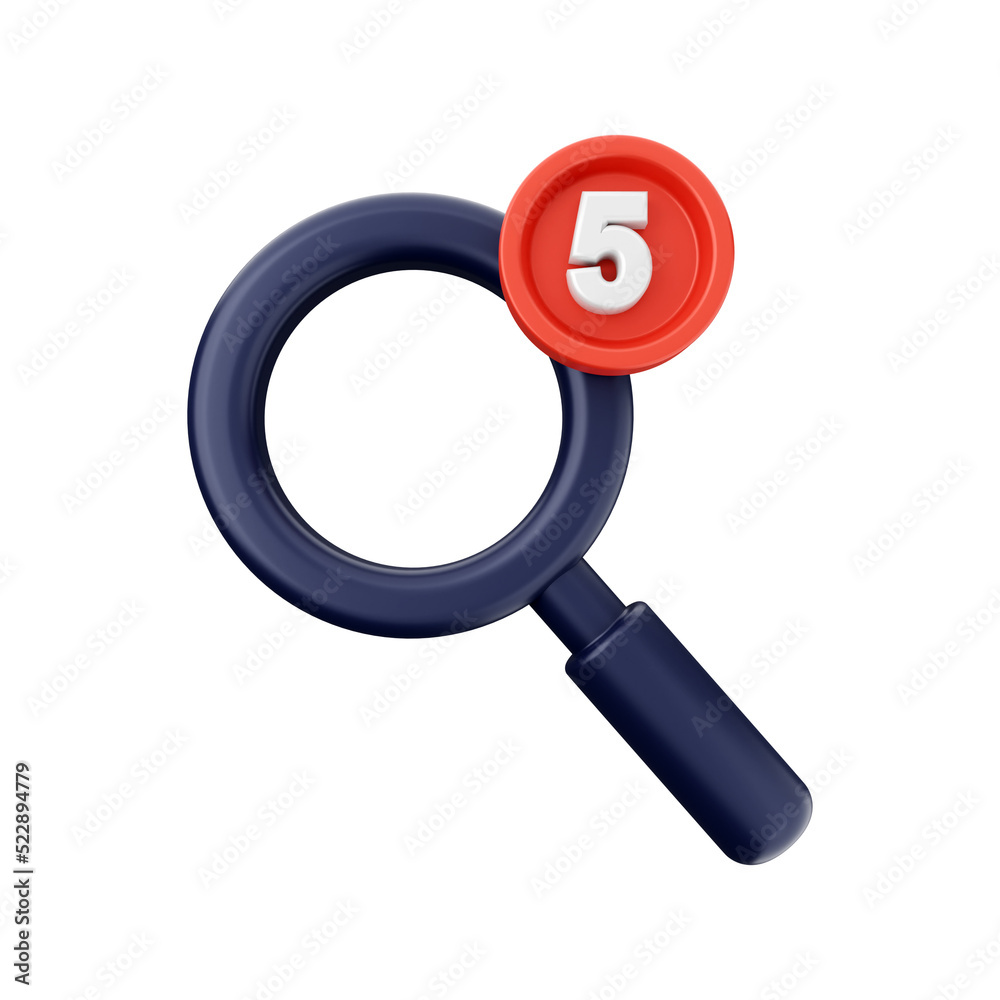 notification reminder 3d icon illustration notification reminder 3d icon illustration