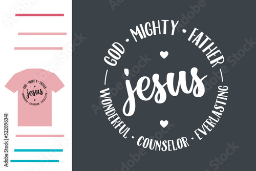 Jesus lover t shirt design