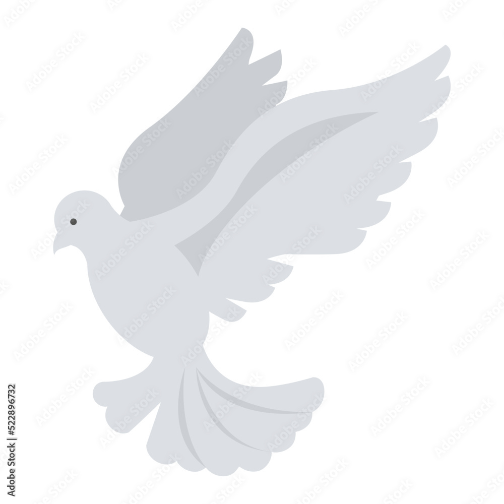 dove with open wings dove with open wings