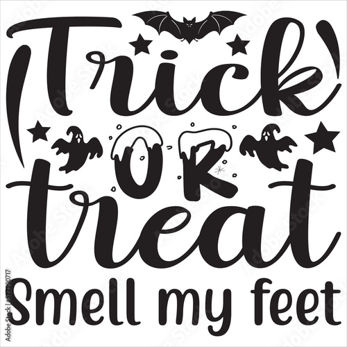 Trick or treat smell my feet photo