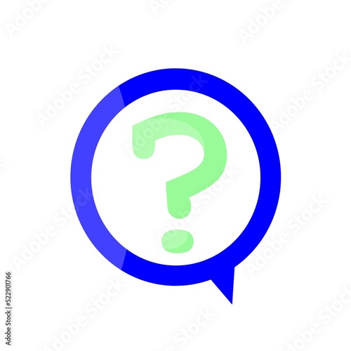 Help icon on a white background.