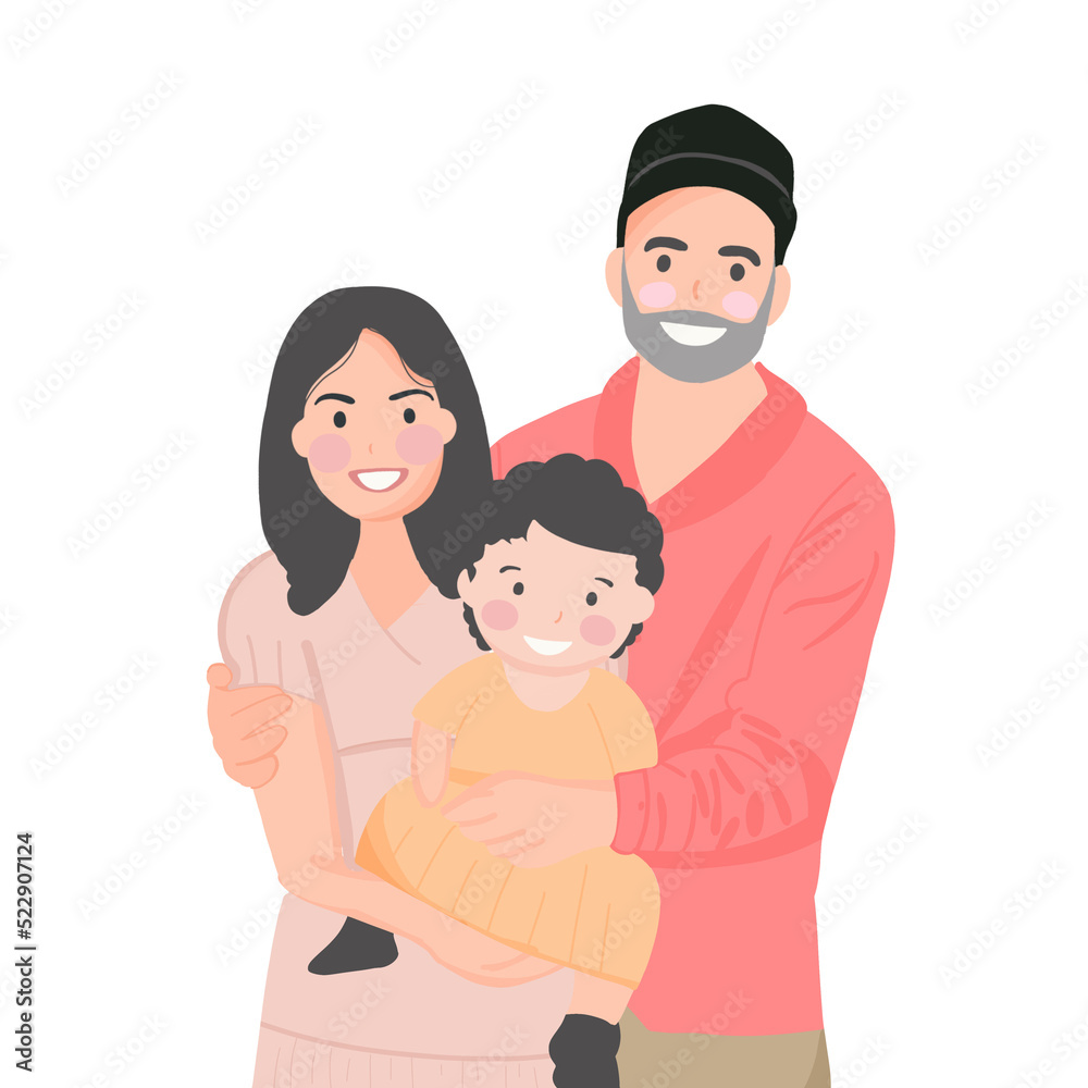 happy family, parents, mom, dad and kid happy family, parents, mom, dad and kid