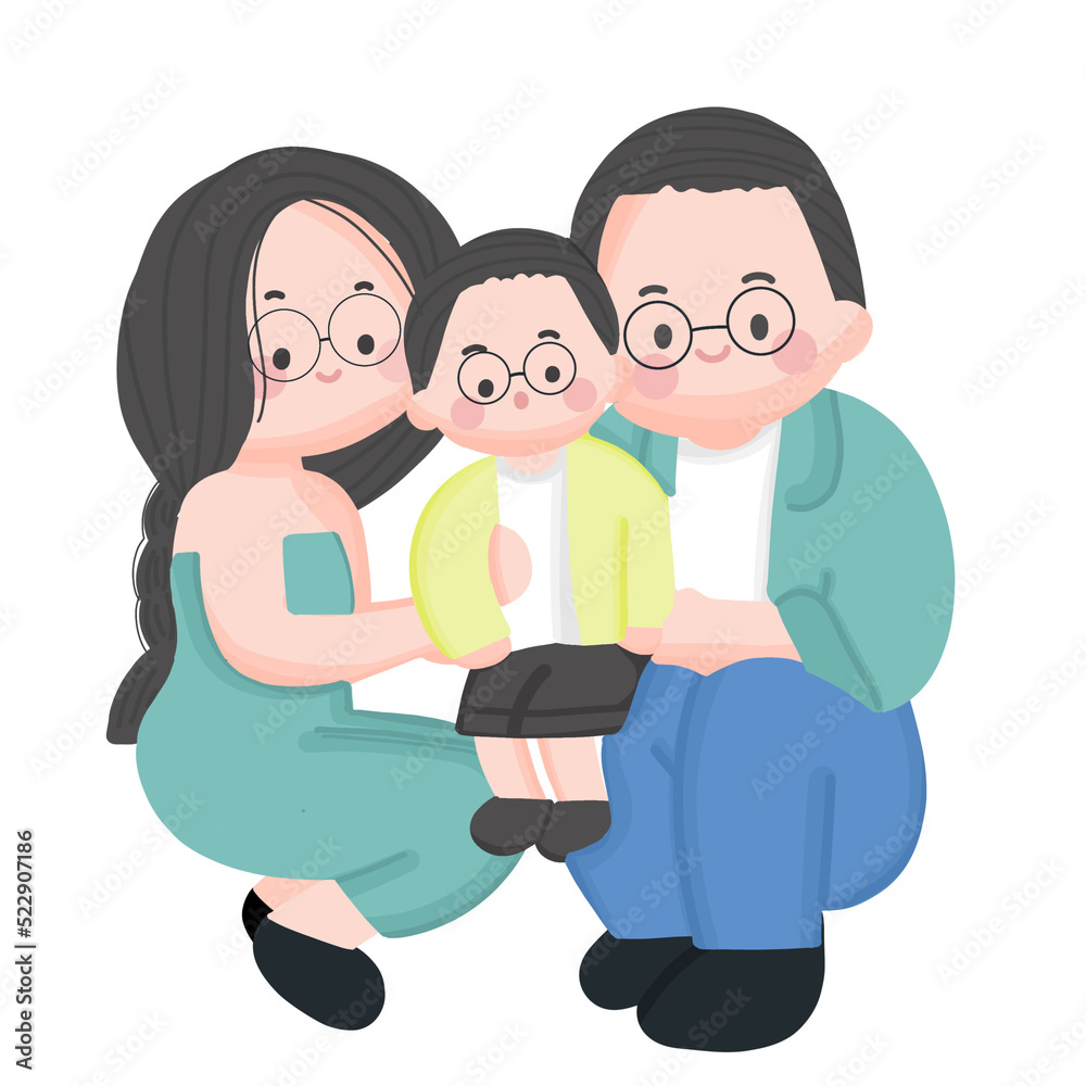 happy family, parents, mom, dad and kid happy family, parents, mom, dad and kid