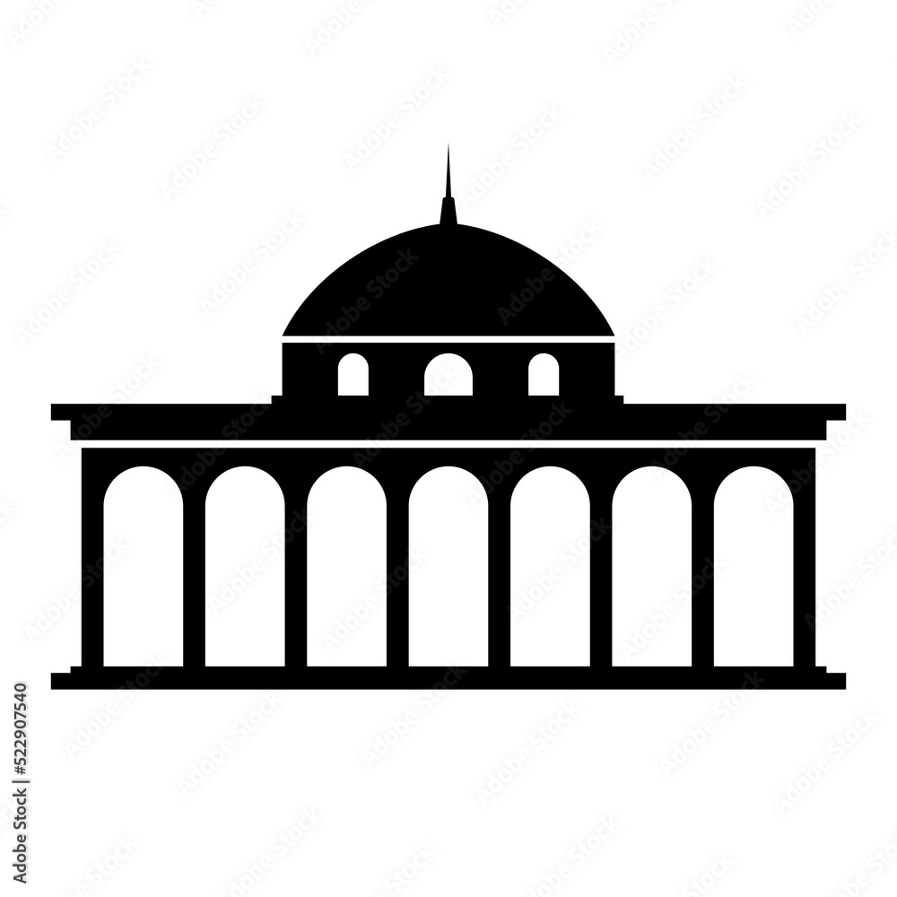 Building icon. Abstract architectural sign and symbol. Building icon. Abstract architectural sign and symbol.