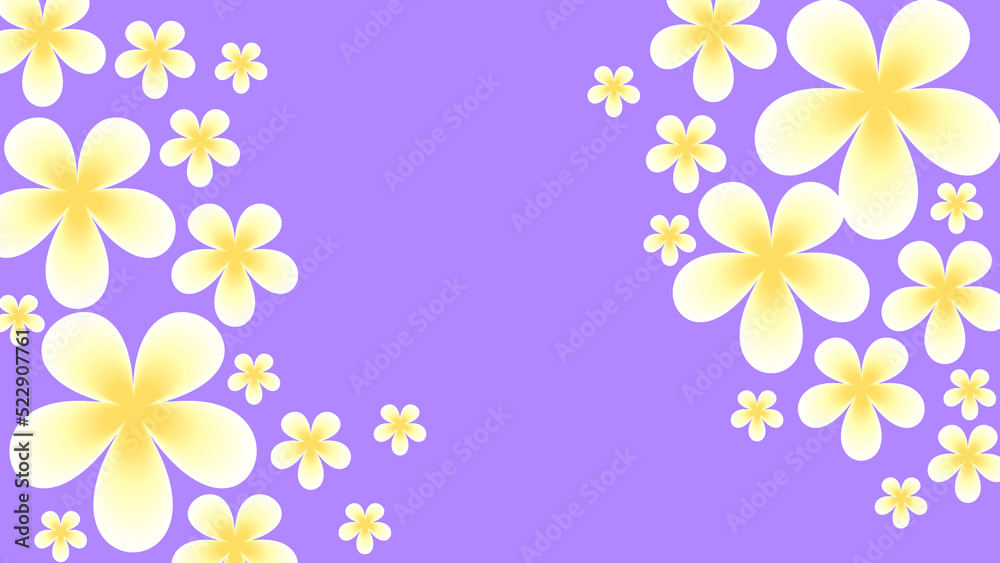 white and yellow flower pattern, spring flower white and yellow flower pattern, spring flower