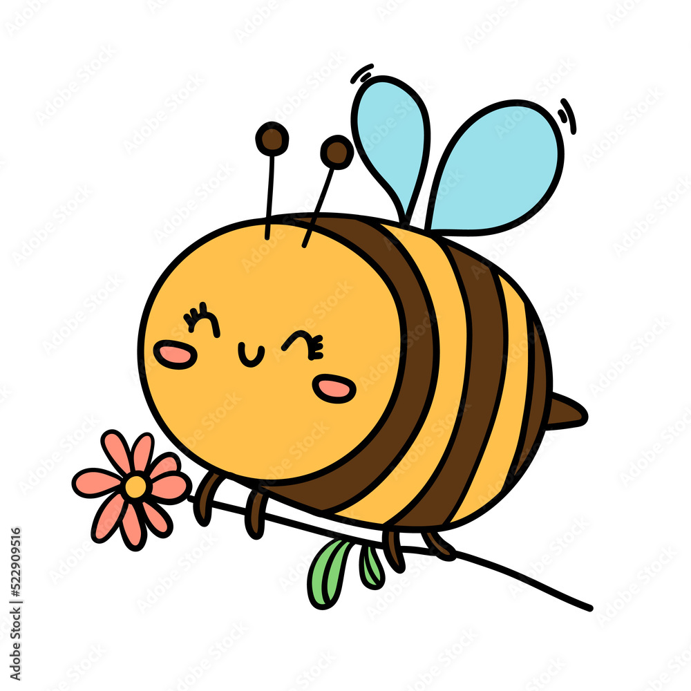 Obraz premium cute bee
