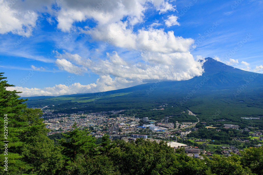 夏の富士山 夏の富士山