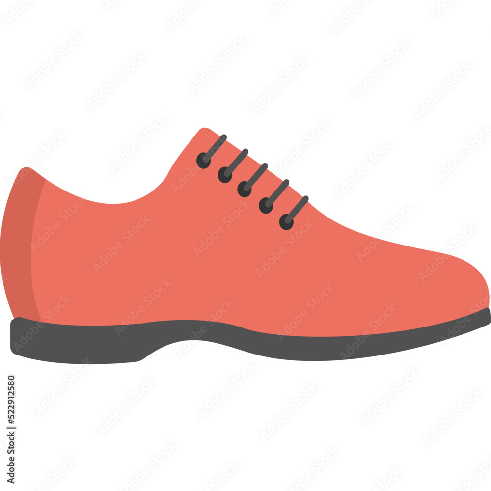 Laces Shoe Flat Icon 