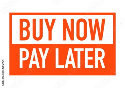 Buy Now Pay Later Label