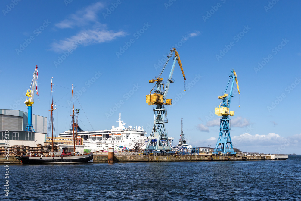 Industrieanlagen Hafen Wismar