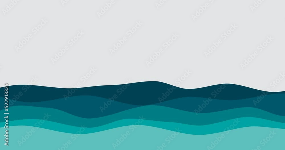 ocean waves soft wave background animation ocean waves soft wave background animation
