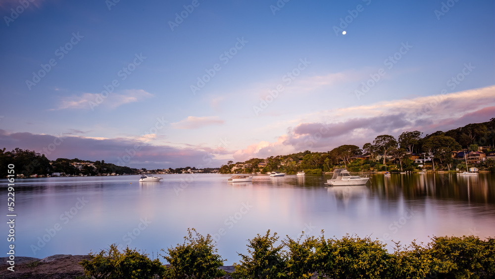 Georges River in a Winter Evening