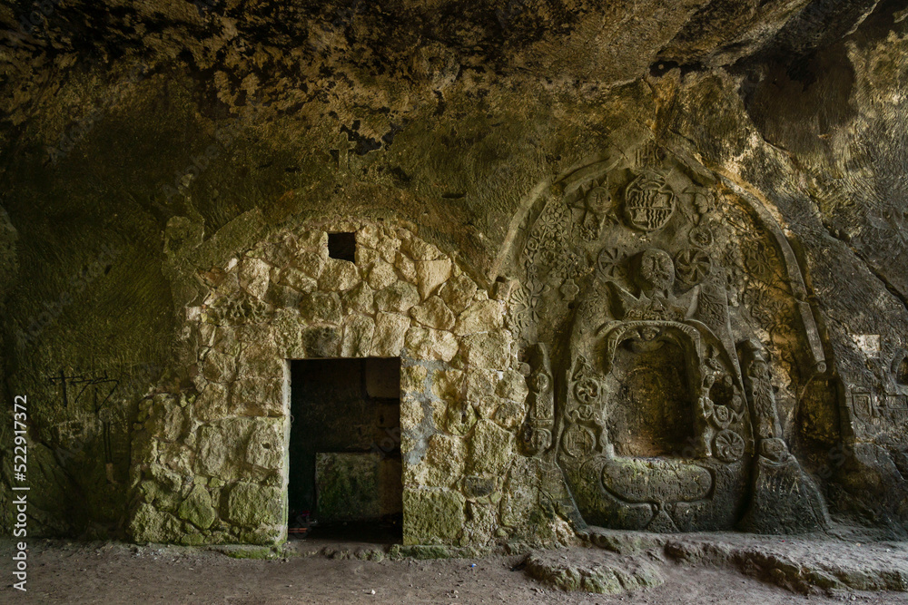 cueva de la Mare de Deu, cala de Portals Vells, Calvia, Mallorca, balearic islands, spain, europe