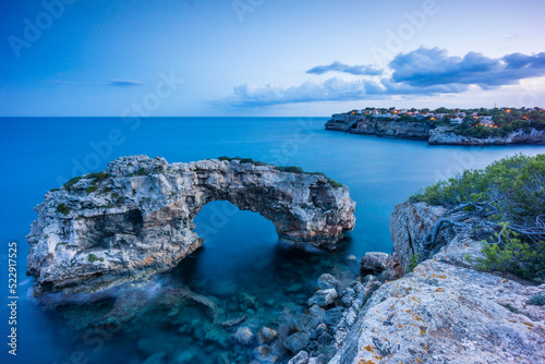 arco natural de roca Es Pontas,Santanyí,islas baleares, Spain