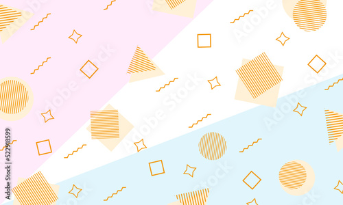 abstract memphis background. for posters, greeting cards, backgrounds