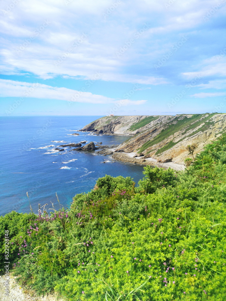 photographs for promotion and advertising of the Cabo Vidio area, Asturias, Spain, tourist destination and vacation spot,