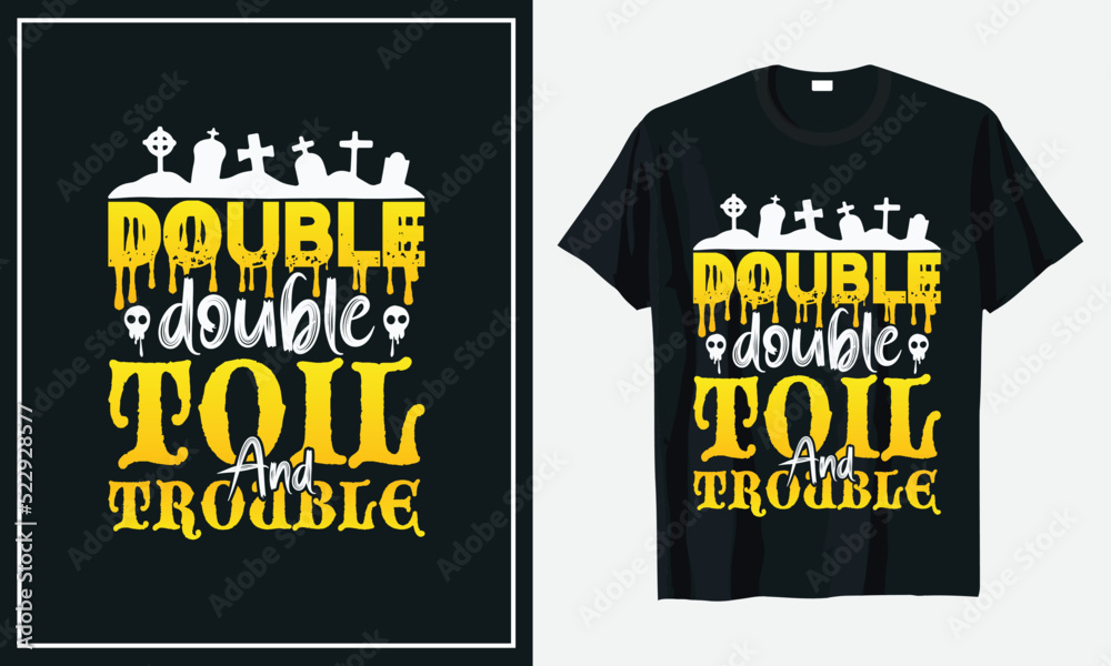 Halloween t-shirt design vector Halloween t-shirt design vector