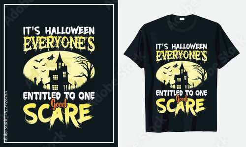 Halloween t-shirt design vector