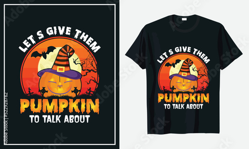 Halloween t-shirt design vector