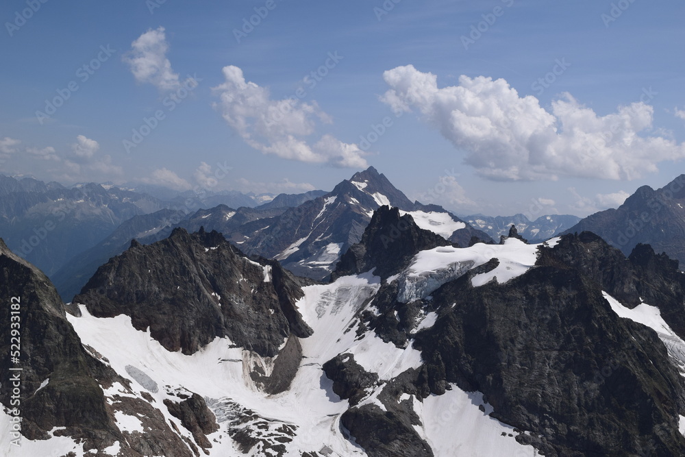Obraz premium Snowed mountain, Titlis