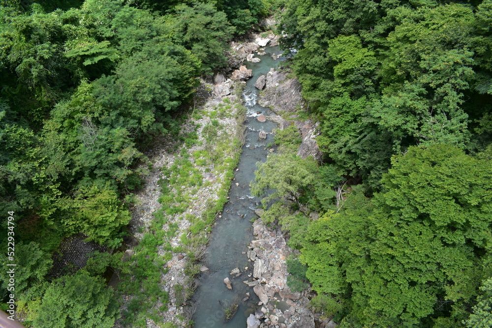 Obraz premium 三峰川