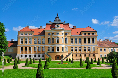 Palace in Rogalin, Greater Poland Voivodeship, Poland 
