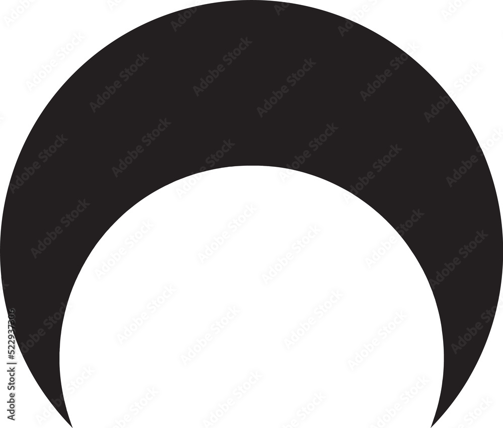 Modern Shape isolated on transparent background Modern Shape isolated on transparent background