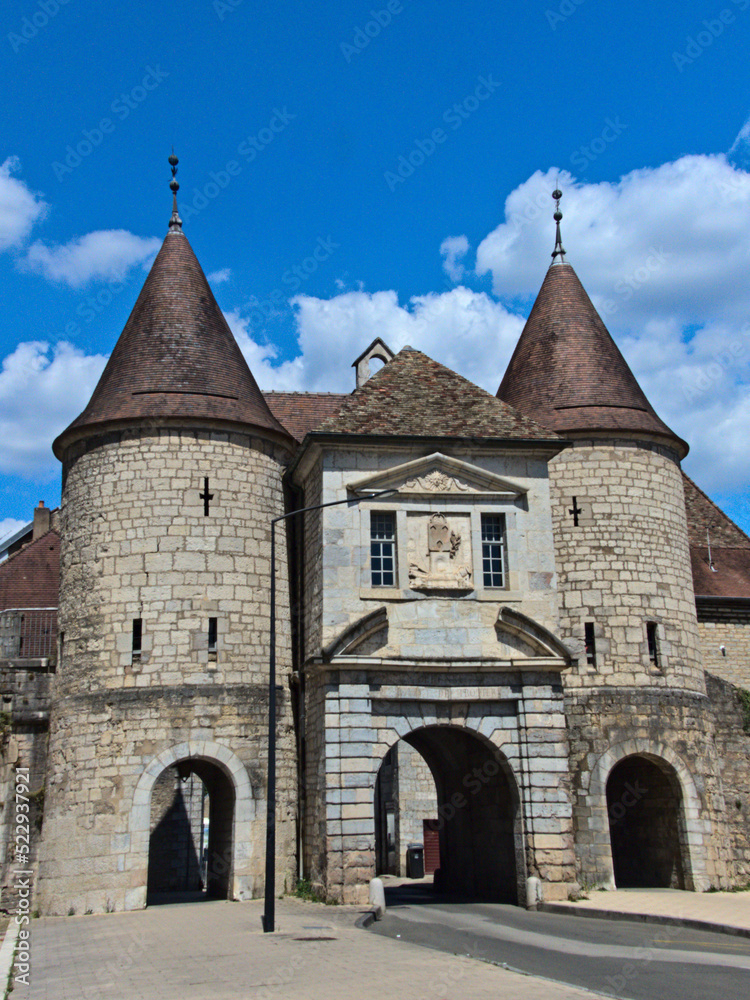 Fototapeta premium Besançon, August 2022 - Visit the beautiful city of Besançon