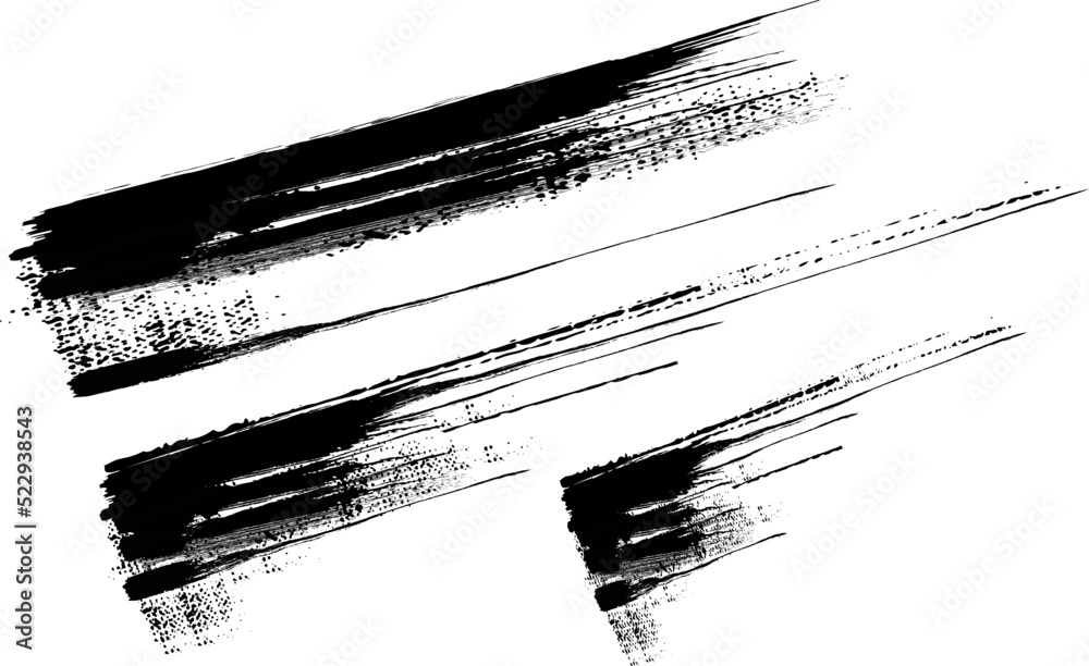 vector artistic black paint brush strokes - Figured brush strokes brush and ink - brush strokes templates. Grunge design elements for social media. Rectangle text boxes or speech bubbles. vector artistic black paint brush strokes - Figured brush strokes brush and ink - brush strokes templates. Grunge design elements for social media. Rectangle text boxes or speech bubbles.
