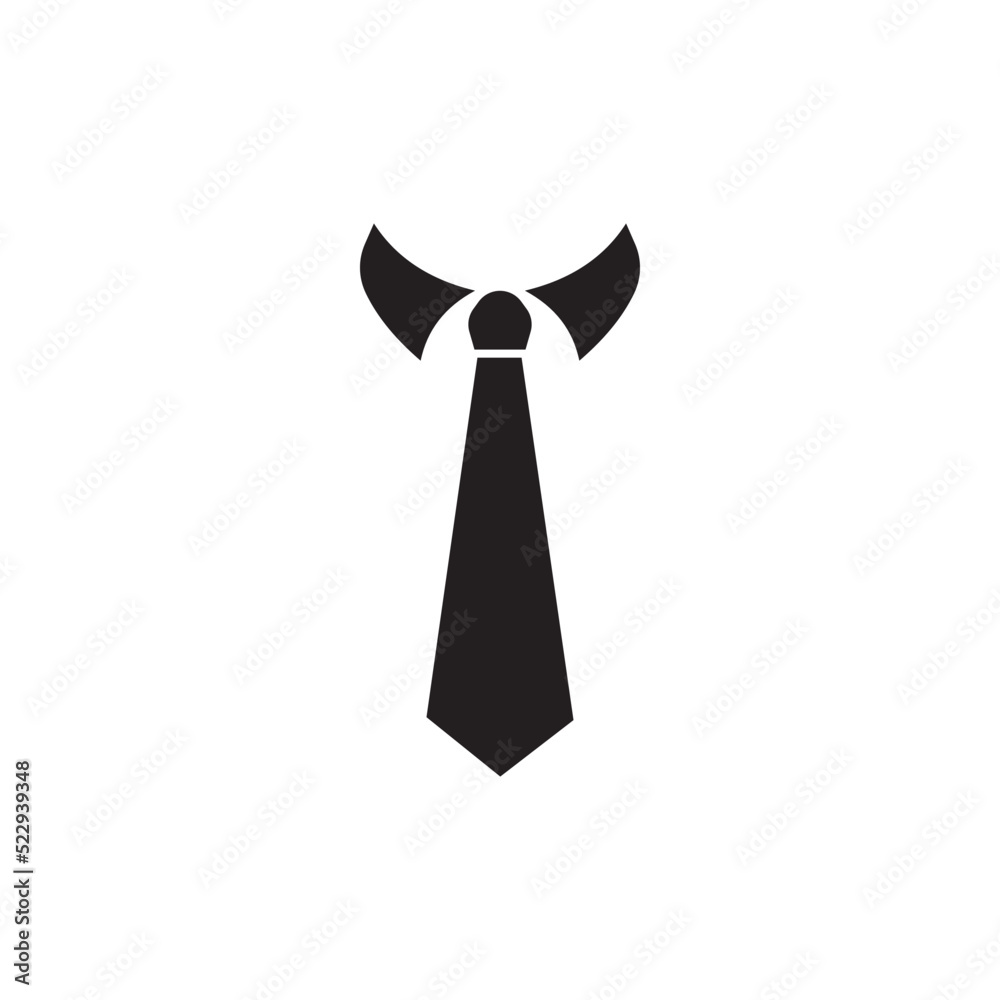 necktie icon logo vector design necktie icon logo vector design