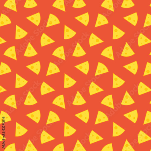 Nacho vector. Nacho pattern wallpaper. Nacho icon vector. Triangle pattern background.