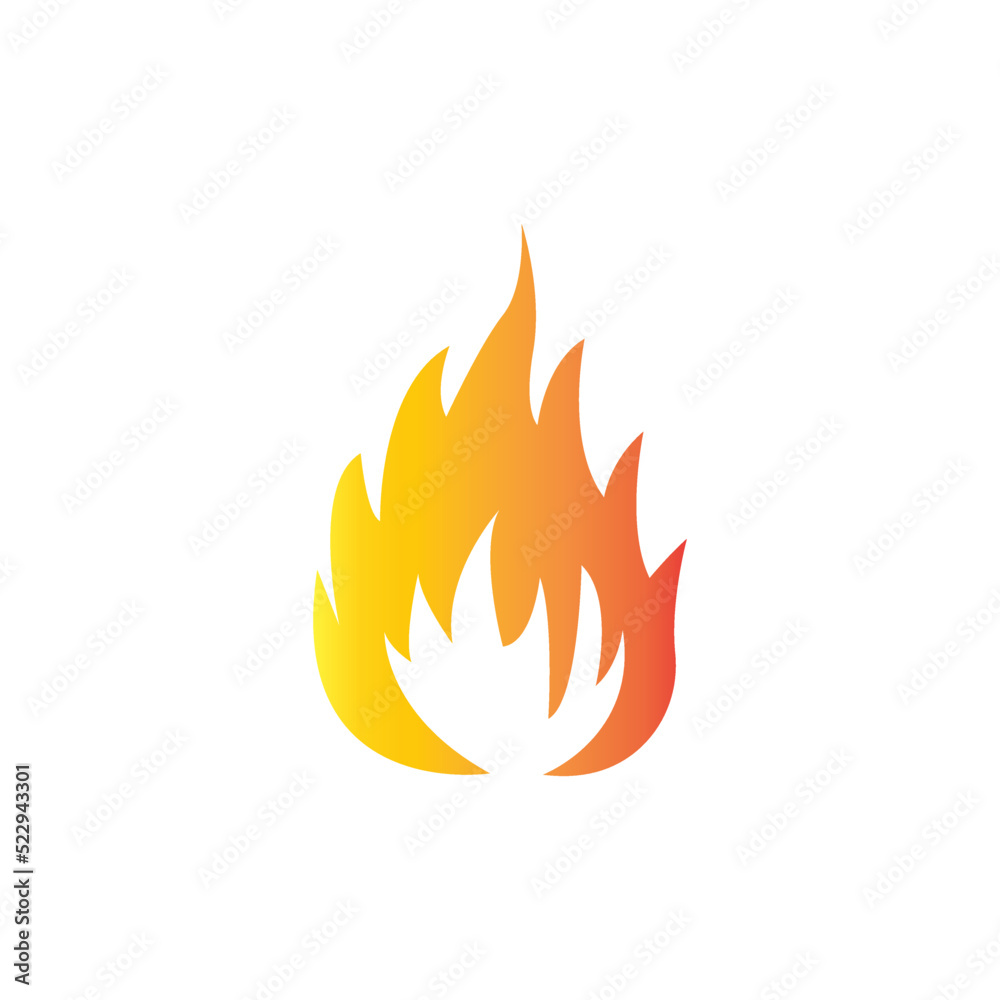 fire icon logo vector design fire icon logo vector design
