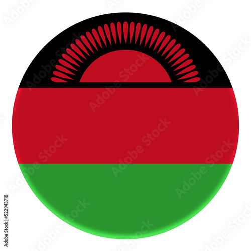 Free Download 3D Flag of Malawi on a avatar circle. - GFXLoad