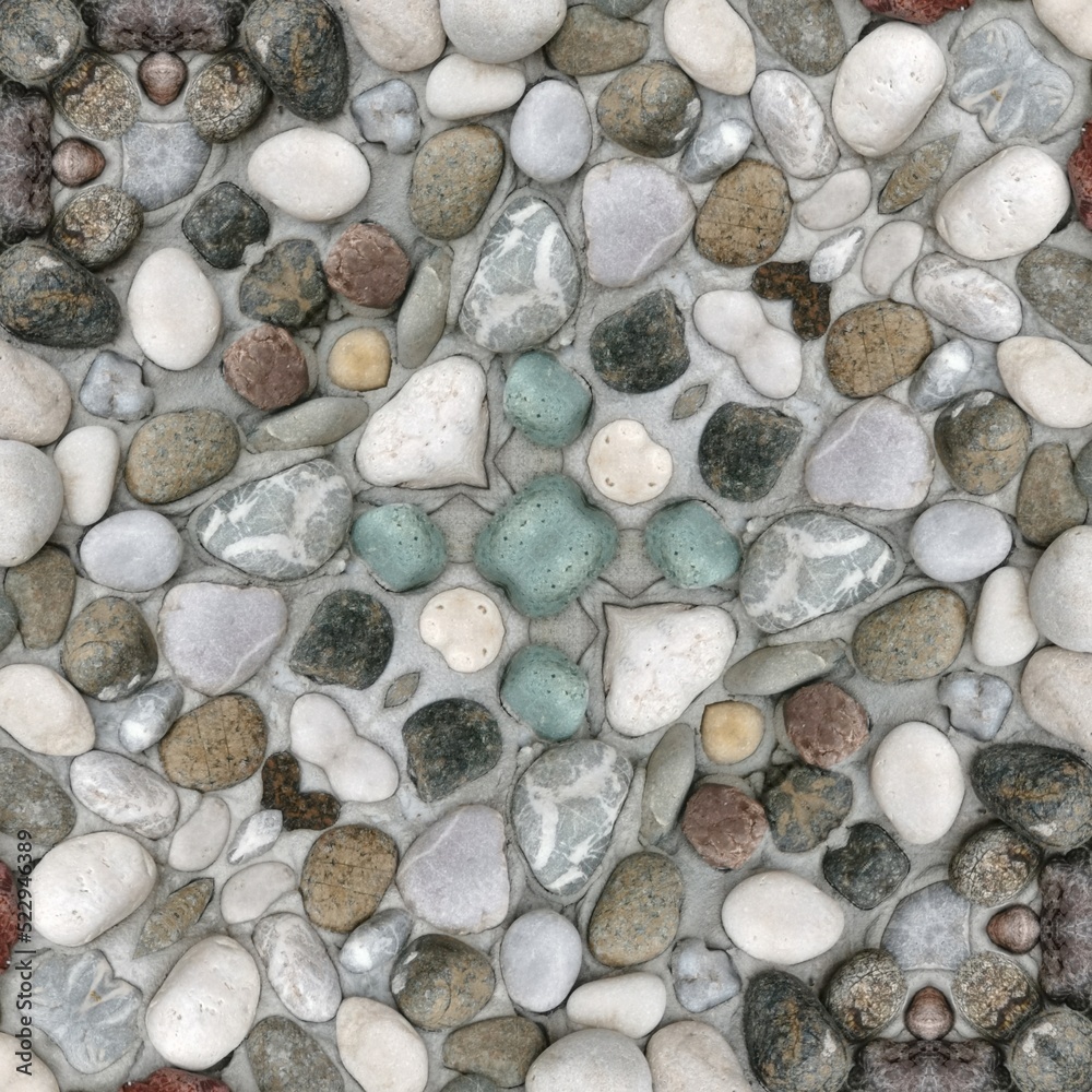 pebble patterns from many grey and white smooth stones arranged to form creative designs in square format pebble patterns from many grey and white smooth stones arranged to form creative designs in square format