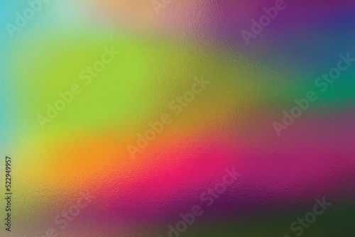 Shiny iridescent holographic rainbow foil  vivid colorful background vector for print artworks.