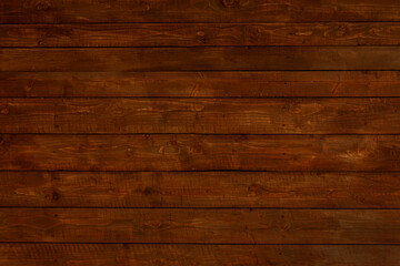 dark brown wood background made of planks