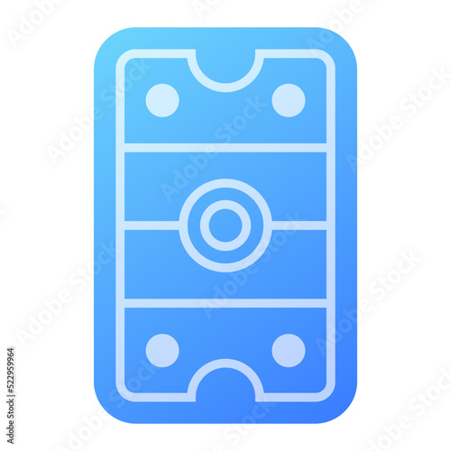Air Hockey Icon