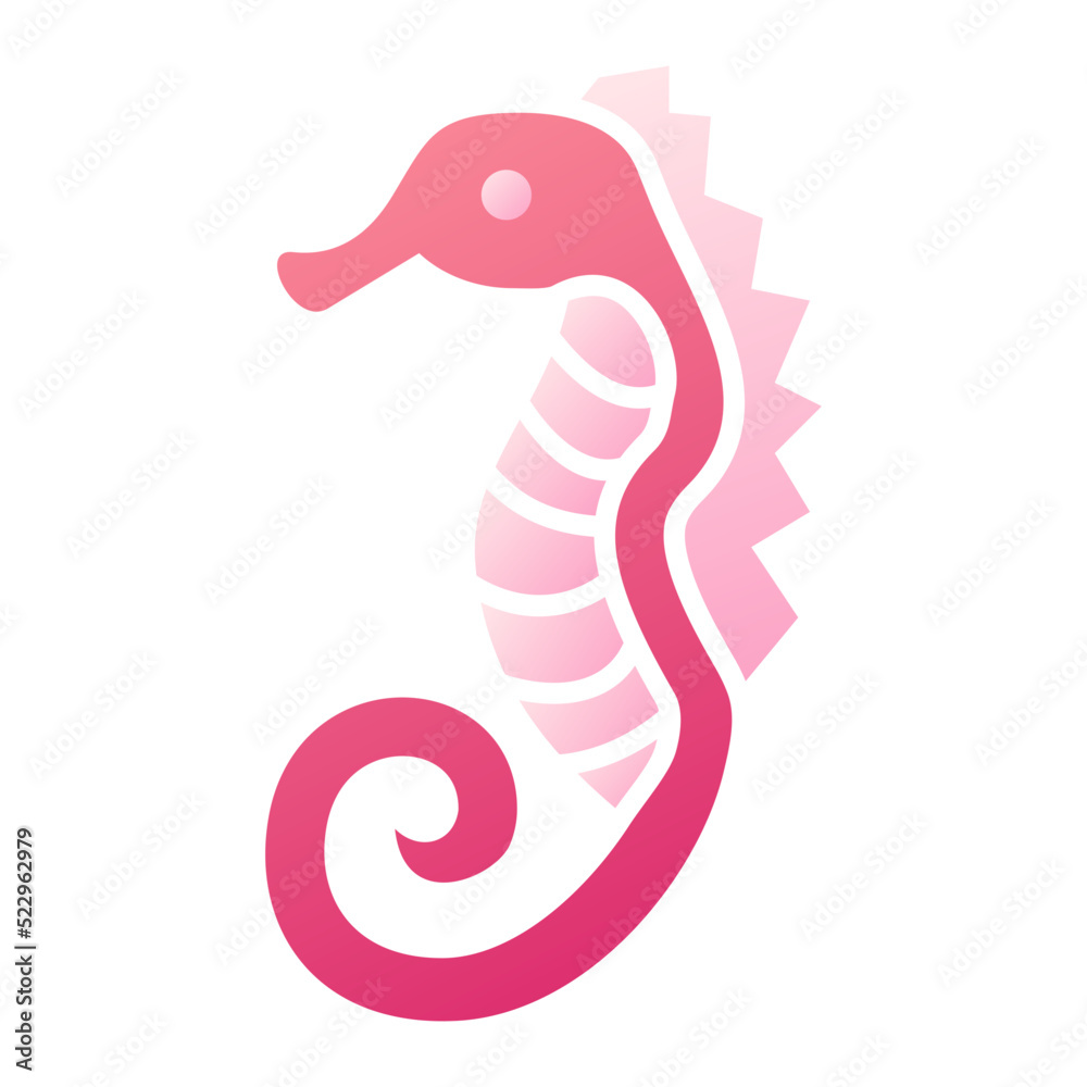 Fototapeta premium Seahorse Icon