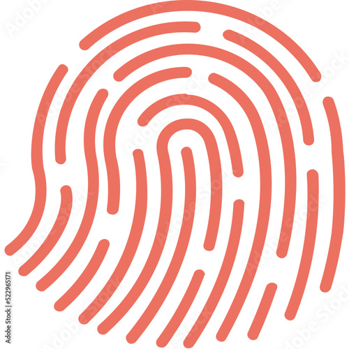 Biometrics Flat Icon 