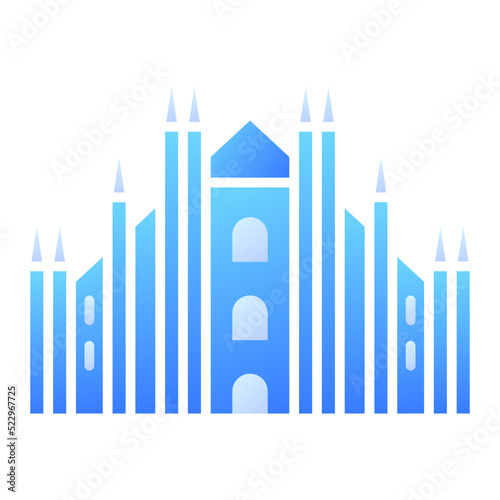 Milan Cathedral Icon
