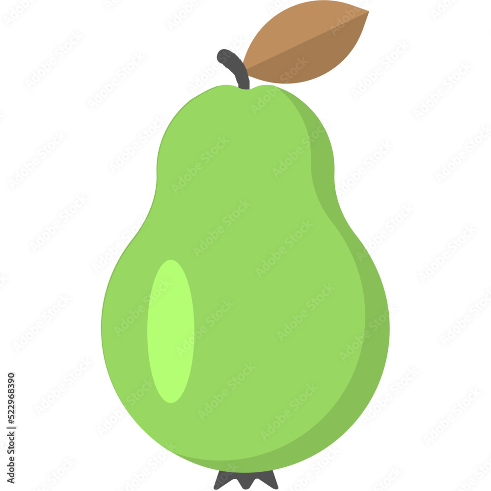 Pear Flat Icon Pear Flat Icon
