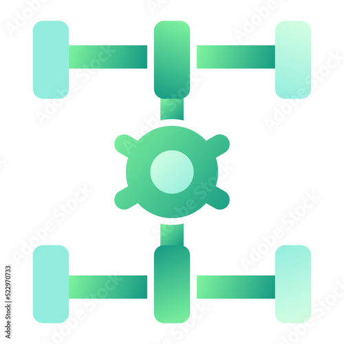 Wallpaper Mural Car Transmission Icon Torontodigital.ca