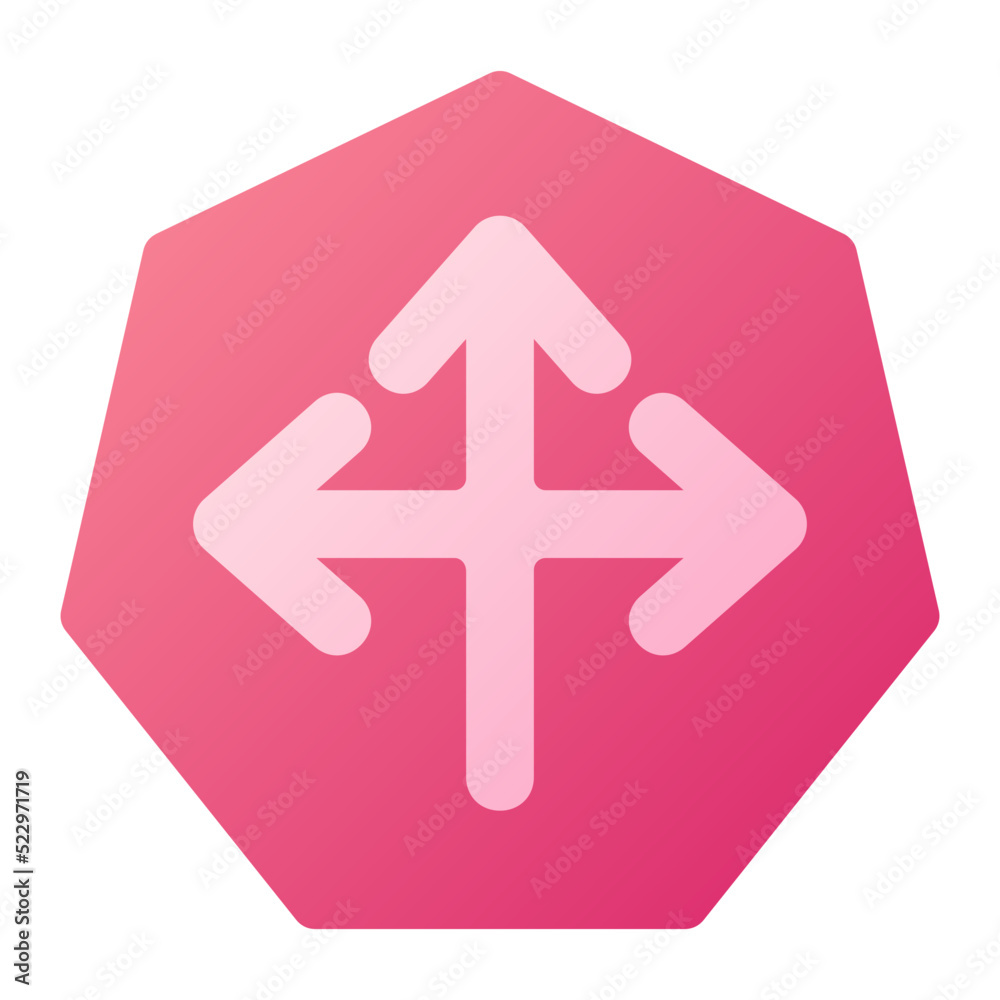Fototapeta premium Junction Icon