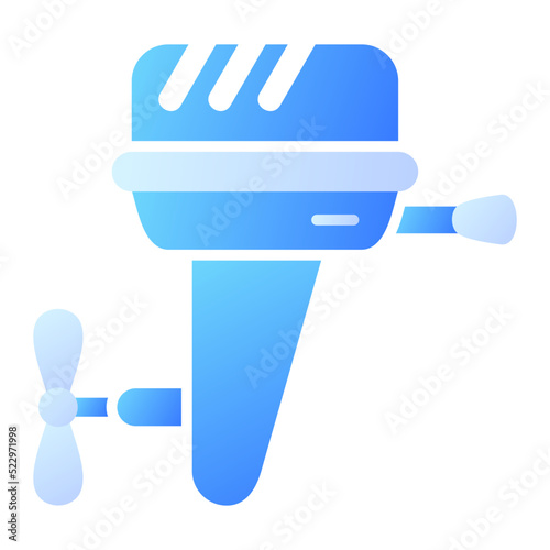 Boat Engine Icon
