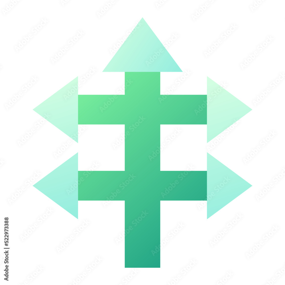 Fototapeta premium Turns Icon